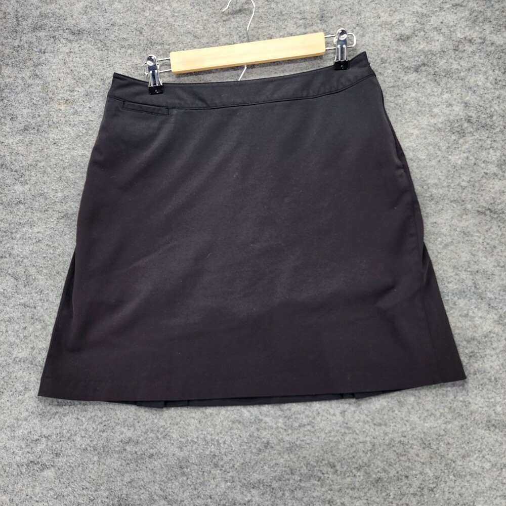 Adidas Skort Womens 4 Black Lined Stretch Climacool Activewear